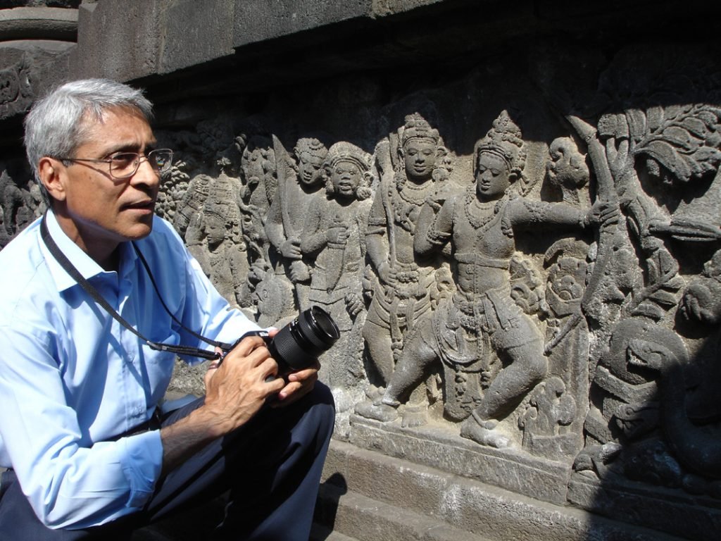 Benoy K Behl, Ramayana Relief, Prambanan temple, Yogyakarta