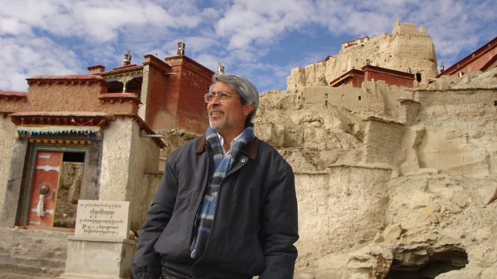 Benoy K Behl at Buddhist Monasteries