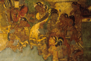 Ajanta Caves Painting
