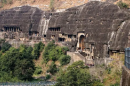 Ajanta Caves in India's Aurangabad district, are a UNESCO World Heritage Site