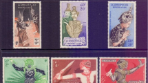 Lao PDR Stamps showing Indian Culture